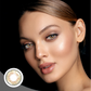 3 Tone Pure Hazel Coloured Contacts | Yearly