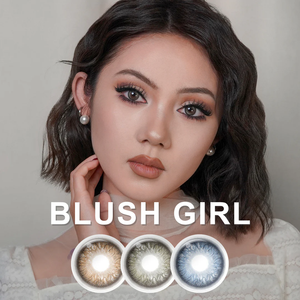 Blush Girl Coloured Contacts | 6 Months (All 3 Shades Access)