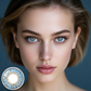 3 Tone True Sapphire Coloured Contacts | Yearly
