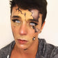 White Mesh Sclera Contacts