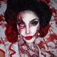 Bloodstained Sclera Contacts