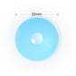 Bright Blue Sclera Contacts