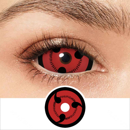 Itachi Uchiha Sharingan Sclera Contacts