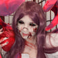 Red Shock Sclera Contacts