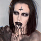 Medusa Black And White Sclera Contacts