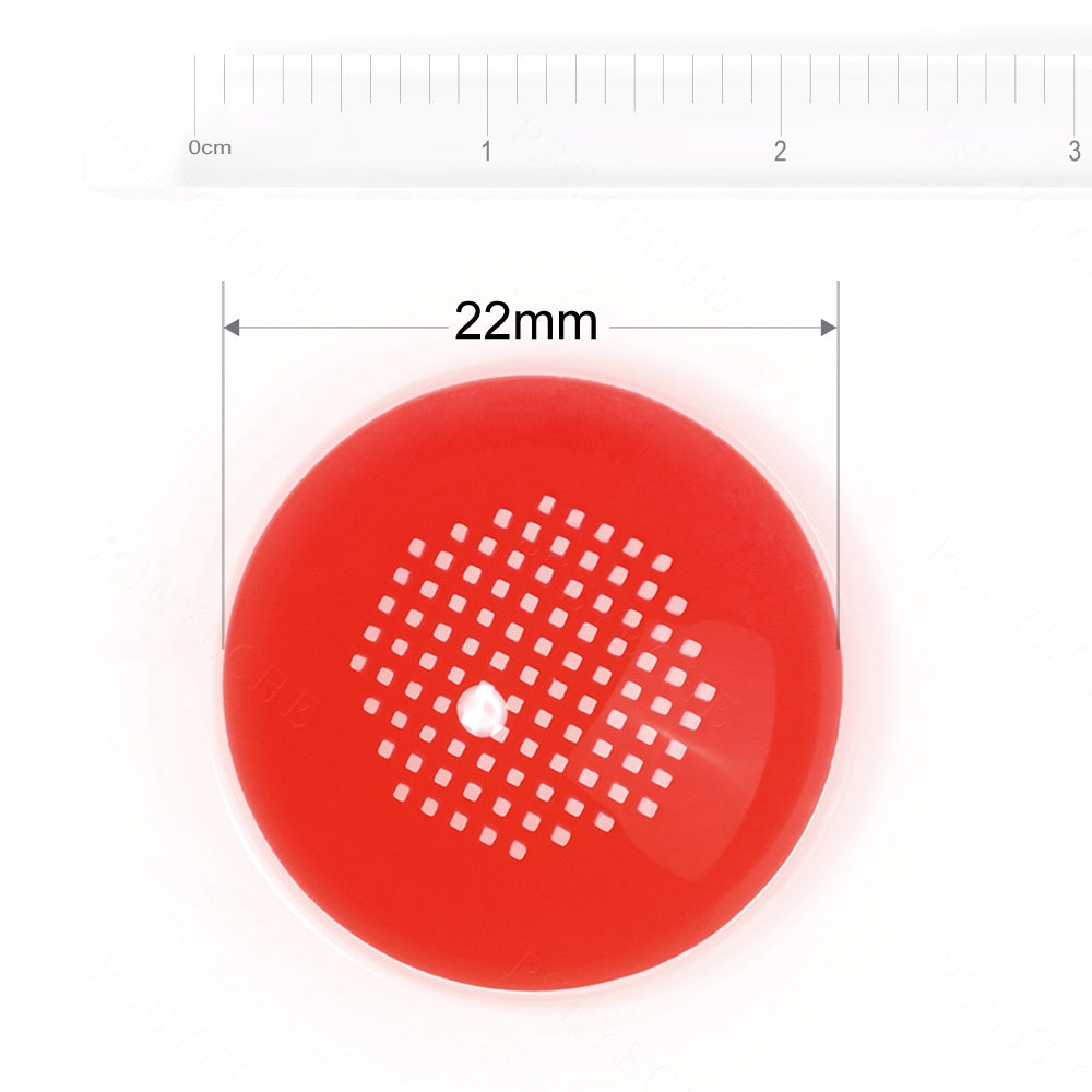 Red Mesh Sclera Contacts - PsEYEche
