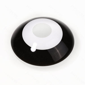 Vampire Black And White Sclera Contacts - PsEYEche