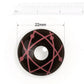 Red Star Trails Sclera Contacts - PsEYEche