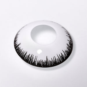 White Werewolf Mini Sclera Contacts