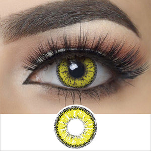 Dolly Eye Yellow Contacts