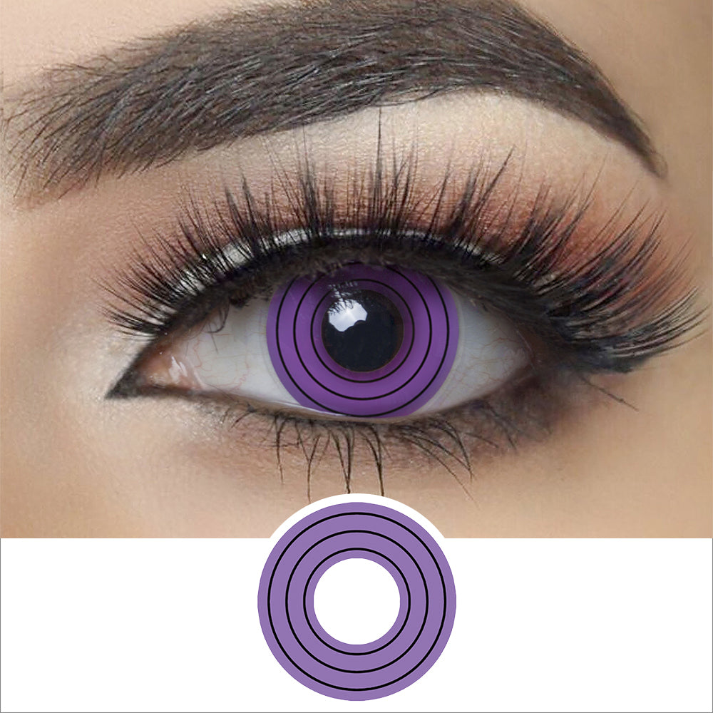 Purple Rinnegan Contacts (Prescription)