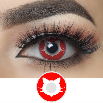 Red Kitty Contacts