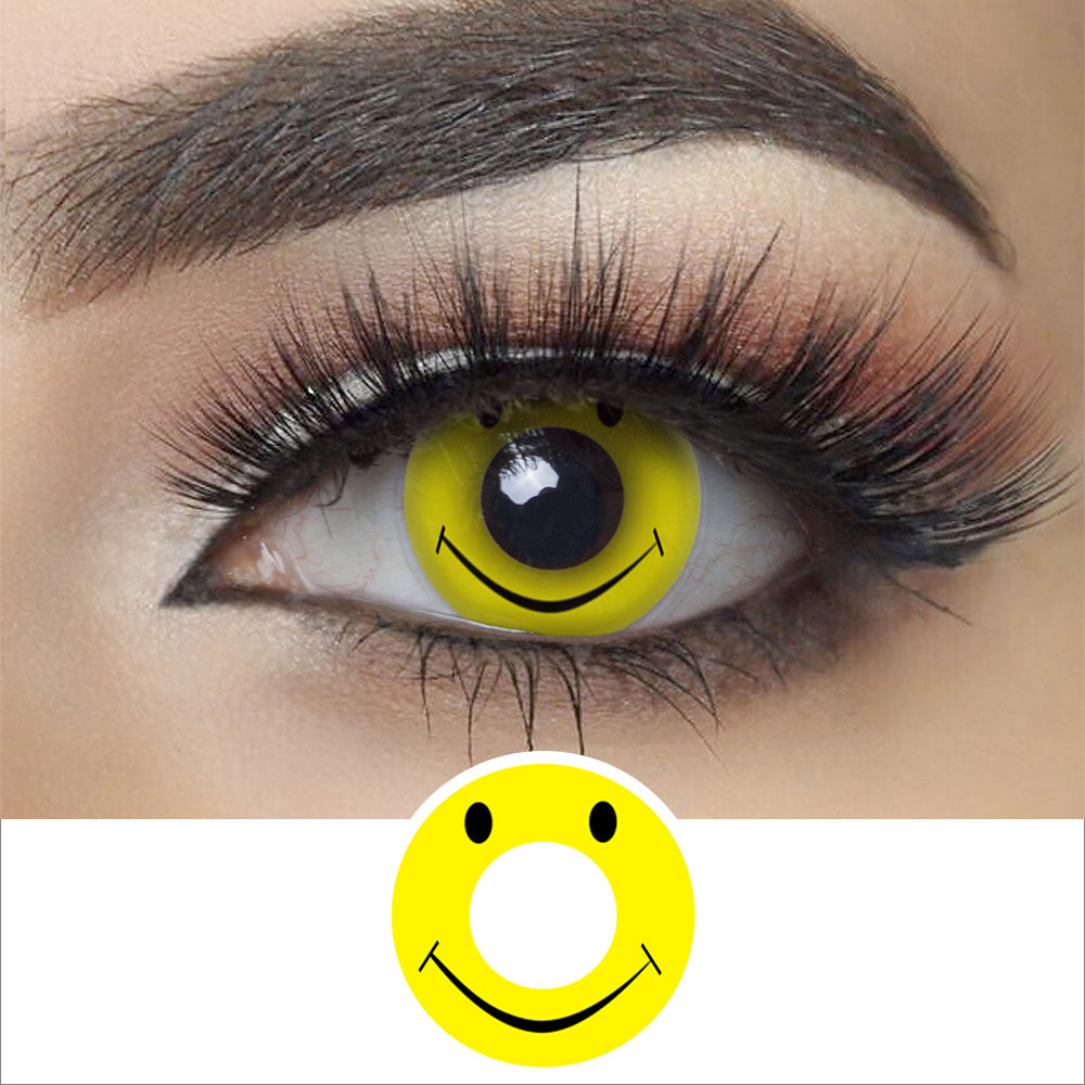 Yellow Smiley Contacts