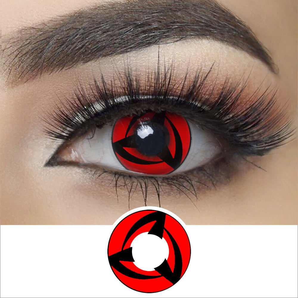 Kakashi Mangekyou Sharingan Contacts (Prescription)