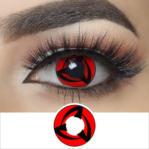 Kakashi Mangekyou Sharingan Contacts (Prescription)