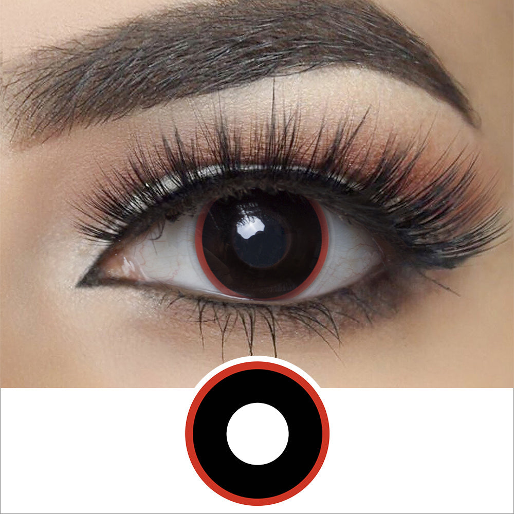 Red Rim Contacts