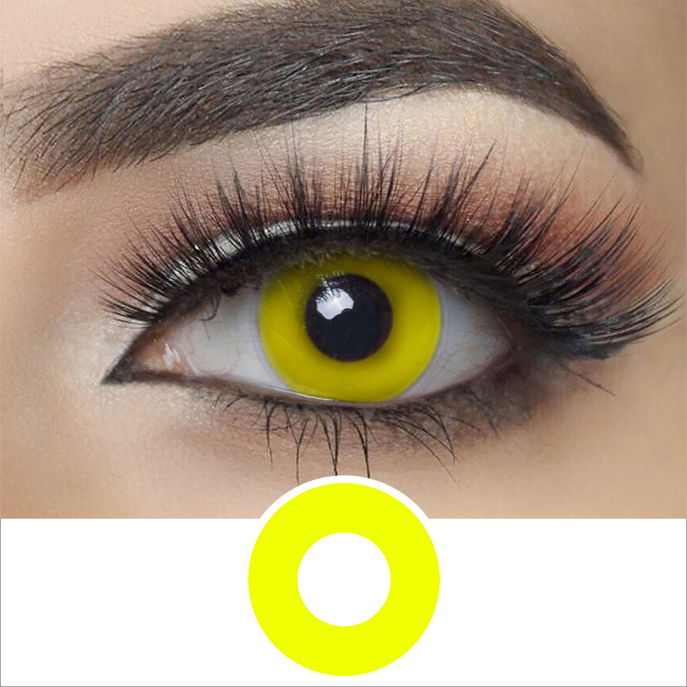 Solid Yellow Contacts