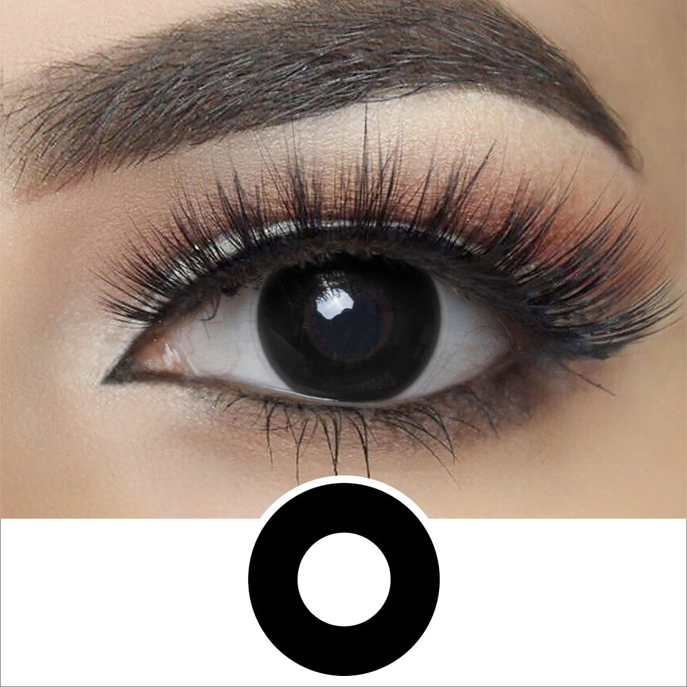 Blackout Contact Lenses