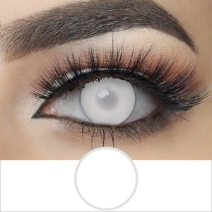 Blind White Contacts