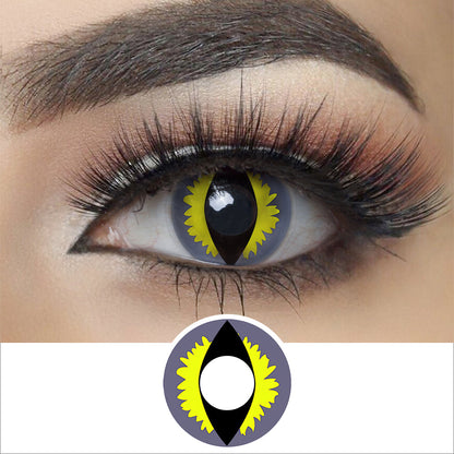 Gray Dragon Eye Contacts