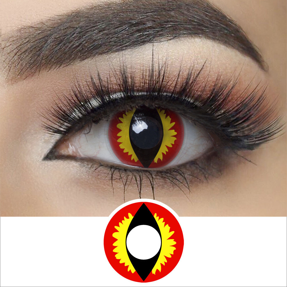 Red Dragon Eyes Contacts