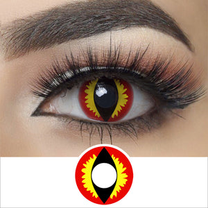 Red Dragon Eyes Contacts