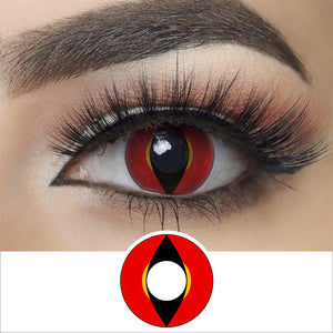Red Dragon Eye Contacts