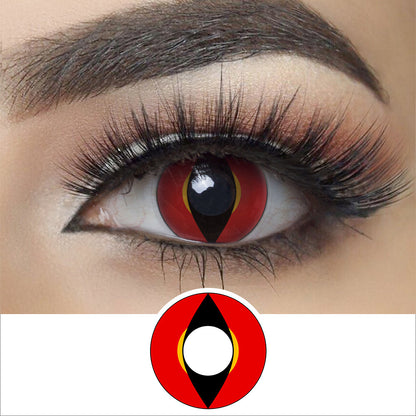 Red Dragon Eye Contacts