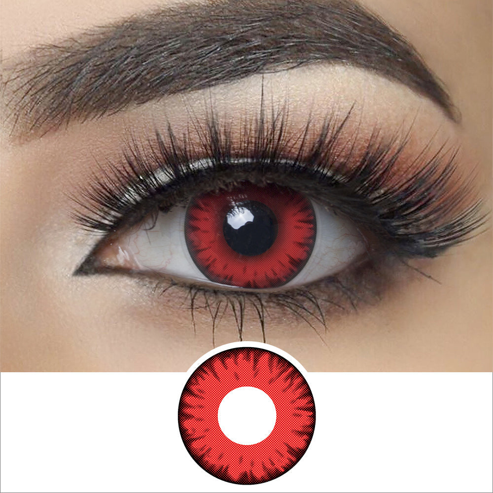 Red Twilight Volturi Vampire Contacts