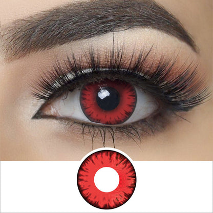 Red Twilight Volturi Vampire Contacts