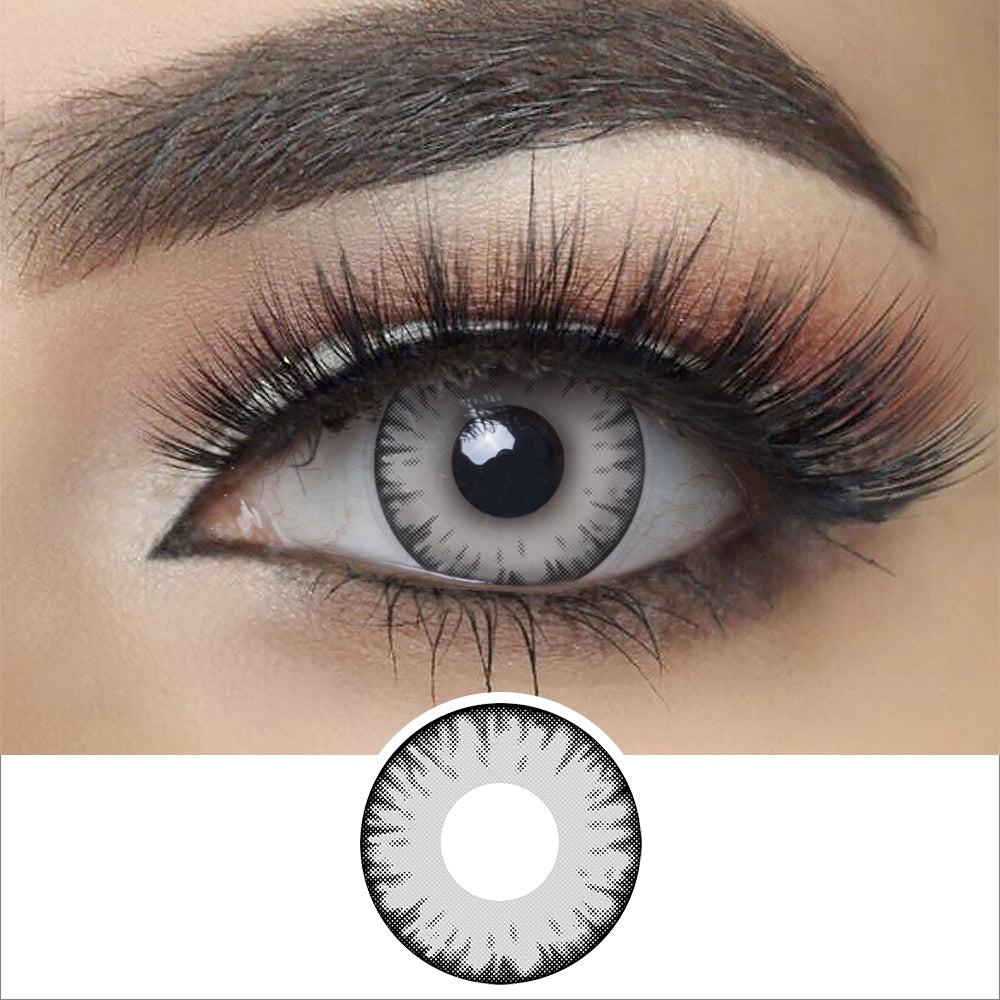 Light Gray Vampire Contacts