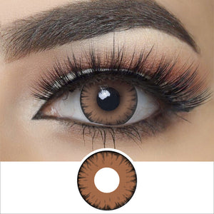 Dark Brown Vampire Contacts