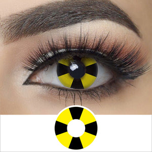 Yellow BioHazard Contacts