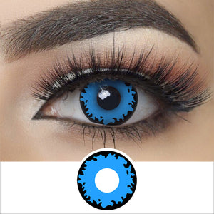 Twilight Blue Wolf Eyes Contacts