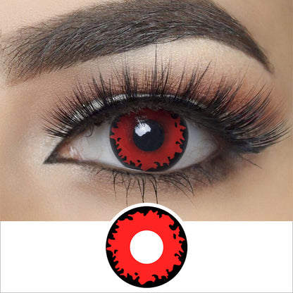 Twilight Red Wolf Eyes Contacts