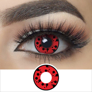 Red Spots Contacts