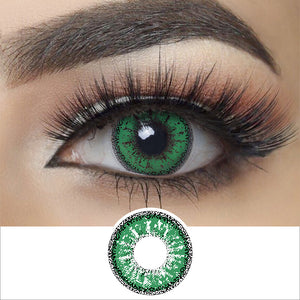 EOS Dolly Eye Green Contacts