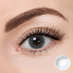 Hidrocor Graphite Gray Coloured Contacts | Yearly