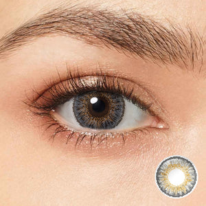 3 Tone Gray Coloured Contacts | Yearly