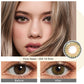 3 Tone Pure Hazel Coloured Contacts | Yearly