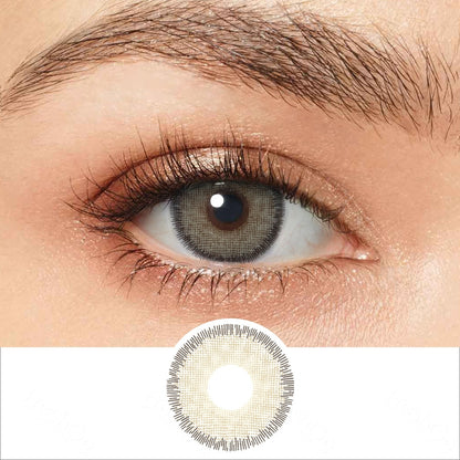 Premium Gray Coloured Contacts | Yearly