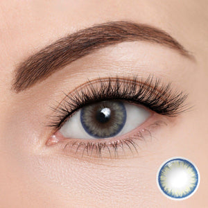 Pro Blue Coloured Contacts | Yearly