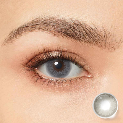 Diamond Gray Shadow Coloured Contacts | Yearly