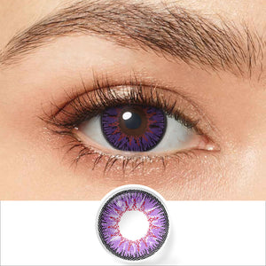 Nonno Violet Coloured Contacts | Yearly