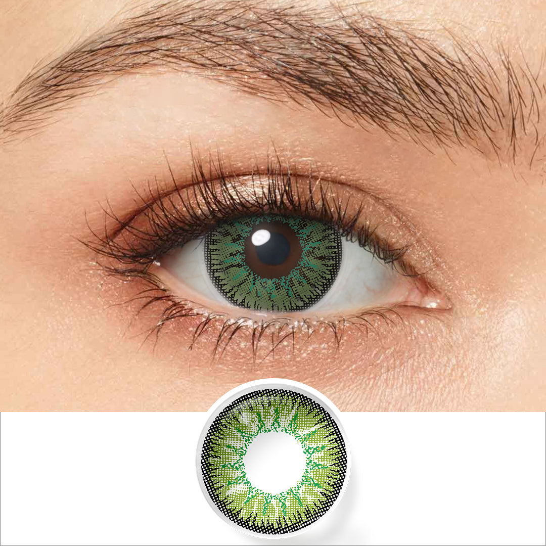 Nonno Green Coloured Contacts | Yearly