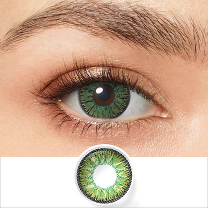 Nonno Green Coloured Contacts | Yearly