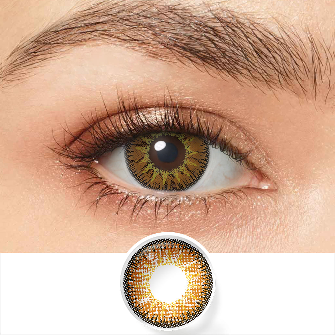 Nonno Brown Coloured Contacts | Yearly