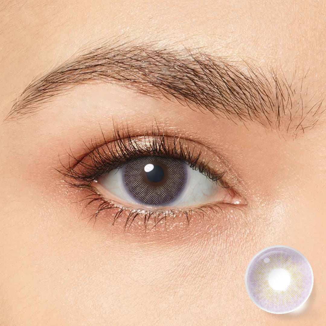 Cloud Violet Coloured Contacts | Yearly
