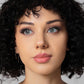 Broadway Allure Blue Coloured Contacts | Yearly