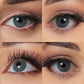 Broadway Aqua Blue Coloured Contacts | Yearly